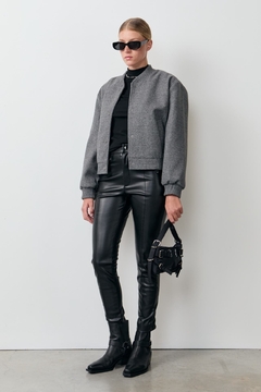 Campera Bomber Paño / Ver - Azzaro Lanús