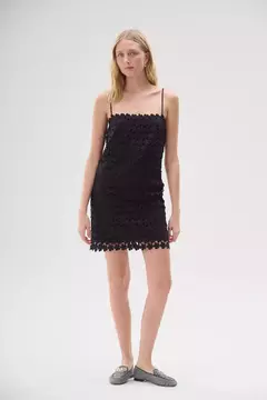 VESTIDO MARGARITA CORTO TOSTADO /LAMODE