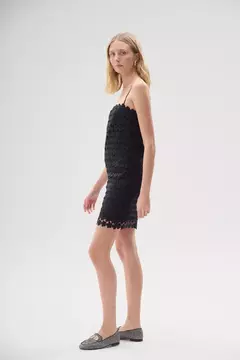 VESTIDO MARGARITA CORTO TOSTADO /LAMODE - comprar online