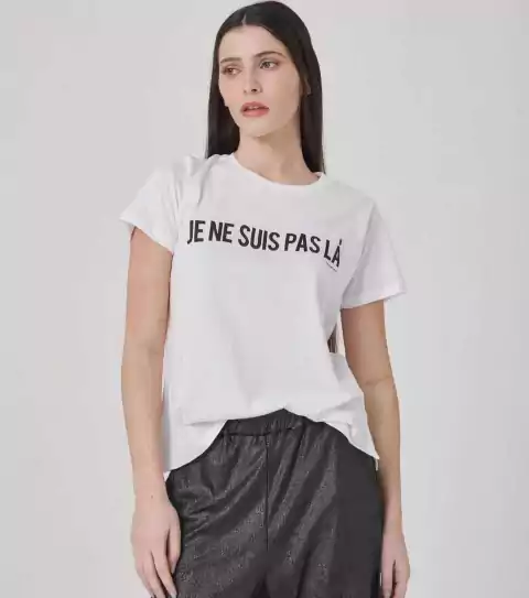 Remera Je Ne Suis / Mondieu