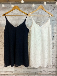 Vestido Tiritas Broderie / Property - Azzaro Lanús