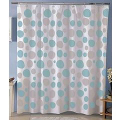 Cortinas para Baño AMALFI DOBLES Piedras - DECO OCHENTA