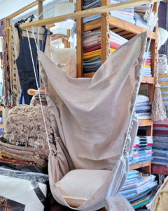 SILLA COLGANTE RÚSTICA PANAMÁ tipo Paraguaya. - comprar online