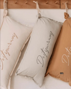 Almohadones 35x70 TUSOR Bordado Do it your way en internet