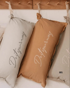 Almohadones 35x70 TUSOR Bordado Do it your way - comprar online