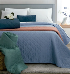 Cubrecamas 2 PZAS. 1/2 ALCOYANA Reversibles - tienda online