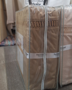 Jgos. Sábanas QUEEN SIZE TERRENAL 600 Hilos BAMBOO en internet