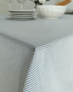 Manteles Tela Lienzo Rayado RECTANGULARES - comprar online