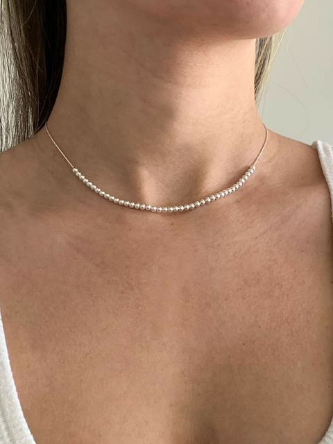 Choker Bolitas Paris