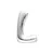 Dije inicial pasante plata lisa "L" - comprar online