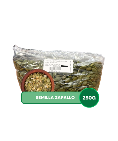 SEMILLA ZAPALLO:-:X250GR - comprar online