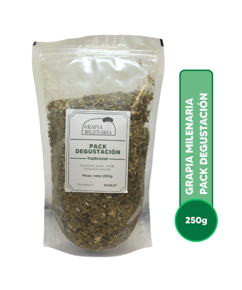 PACK DEGUSTACIÓN Yerba Mate GRAPIA Milenaria 250GR - comprar online