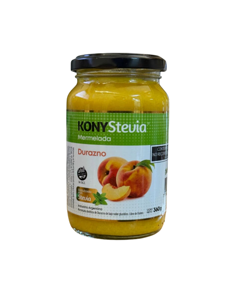 MERMELADA KONY STEVIA SABOR DURAZNO X 360G - comprar online