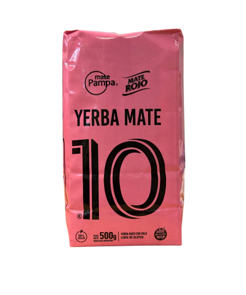 Yerba Mate Rojo Reserva 10 Paquete 500 Gramos - comprar online