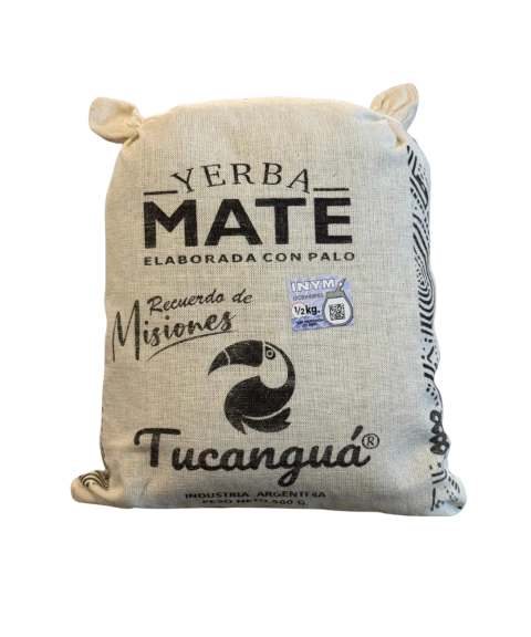Yerba Mate Premium Tucanguá En Bolsa De Lienzo X 500gr - comprar online