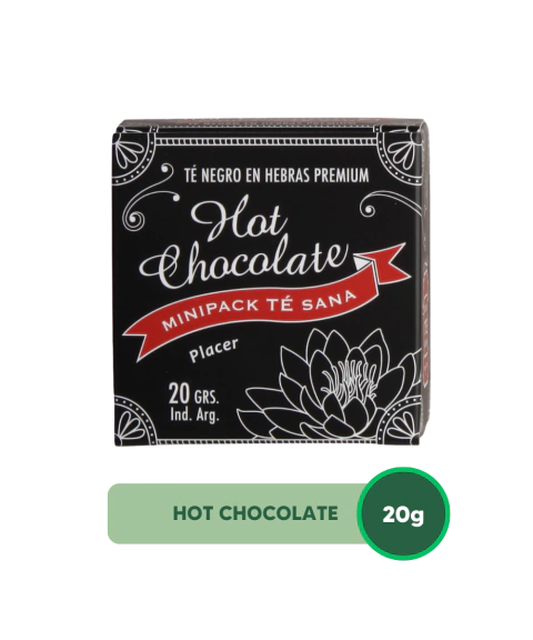 HOT CHOCOLATE MINIPACKS 20 GRAMOS- CURA TÉ ALMA - comprar online