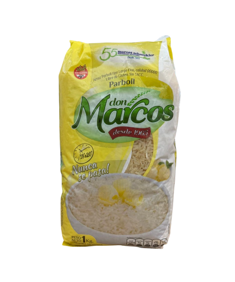 ARROZ PARBOIL (NO SE PASA) x 1 KG DON MARCOS