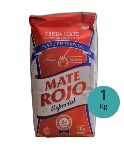 Yerba Mate Rojo Especial Paquete 1 Kg