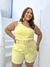 BLUSA JOSY AMARELO MANTEIGA - LARIFLOR