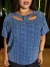 BLUSA EVA AZUL POA - comprar online