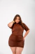 VESTIDO MILA CHOCOLATE na internet