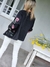 CHAQUETA BORADADA ROSAS 65203 - TRESDELSEIS