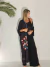 KIMONO DE CREPE BORDADO 64676 - comprar online