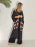 KIMONO DE CREPE BORDADO 64676 - TRESDELSEIS