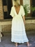 VESTIDO VOILE Y PUNTILLAS DE ALGODON ERIKA - comprar online