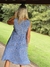 VESTIDO DE SEDA BORDADO 66712 - TRESDELSEIS