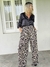Pantalon palazzo estampado CANCUN - comprar online