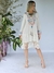 VESTIDO PLUMETI CON BORDADO ARTESANAL 64432 - comprar online