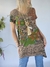 REMERON/VESTIDO DE ALGODON DESIGUAL