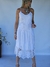 VESTIDO 100% ALGODON CON BORDADOS 62401 - TRESDELSEIS