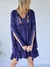 VESTIDO VOILE DE ALGODON BORDADO ESPALDA DESCUBIERTA 65181 en internet
