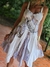 VESTIDO COMBINADO Y TACHAS 59351