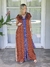 VESTIDO DE SEDA RENE 64892 - TRESDELSEIS