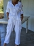 Pantalon de lino 69846 - tienda online