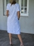 Vestido de lino 69862 - tienda online