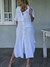 Vestido de lino 69874 - tienda online