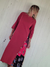 VESTIDO CON RECORTE 100% VISCOSA 68433 - TRESDELSEIS