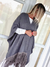 RUANA FLECOS SIMIL CUERO PA19013 - comprar online