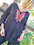 BLUSA FIBRANA BORDADA 65629 - comprar online
