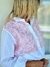 CAMISA BORDADA A MANO 67400 - TRESDELSEIS