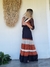 VESTIDO GASA Y PUNTILLAS COMBINADO 68560 - tienda online