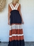 VESTIDO GASA Y PUNTILLAS COMBINADO 68560 - comprar online