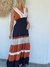 VESTIDO GASA Y PUNTILLAS COMBINADO 68560 en internet