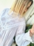 BLUSA DE VOILE CON PUNTILLAS ALGODON 68478 en internet