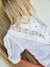 CAMISA 100% LINO CON BRODERIE 67978 - TRESDELSEIS