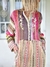 BLUSA VOILE DE ALGODON BORDADA A MANO 68145 - comprar online